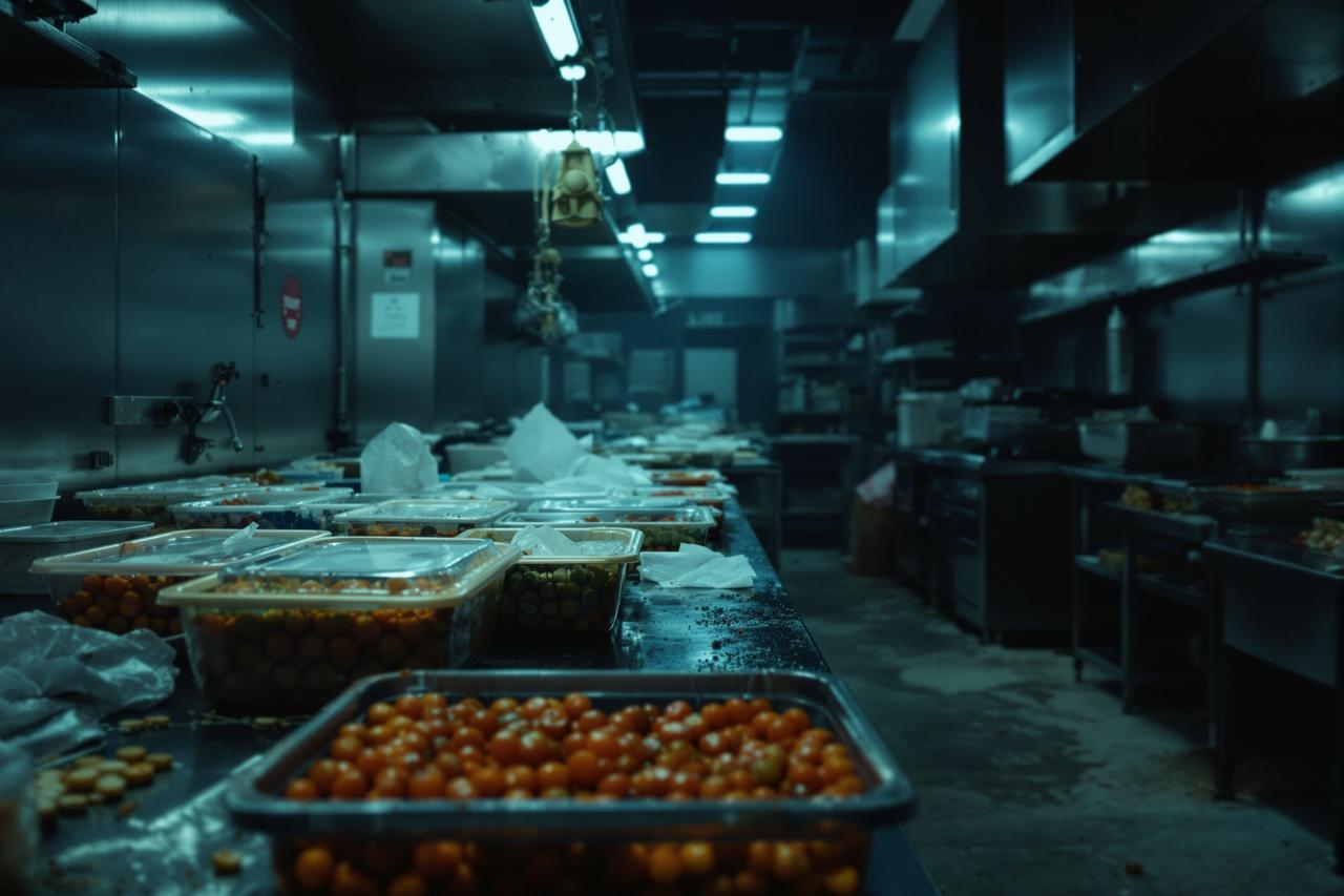 黑料六点半反转伏笔厨房场景示意